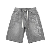 FLARED CLOUD PATTERN SHORTS