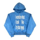 I WONDER WHAT CLOUD Zip up