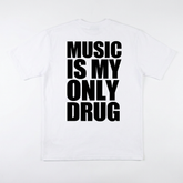MUSIC IS MY ONLY CLOUD TEE