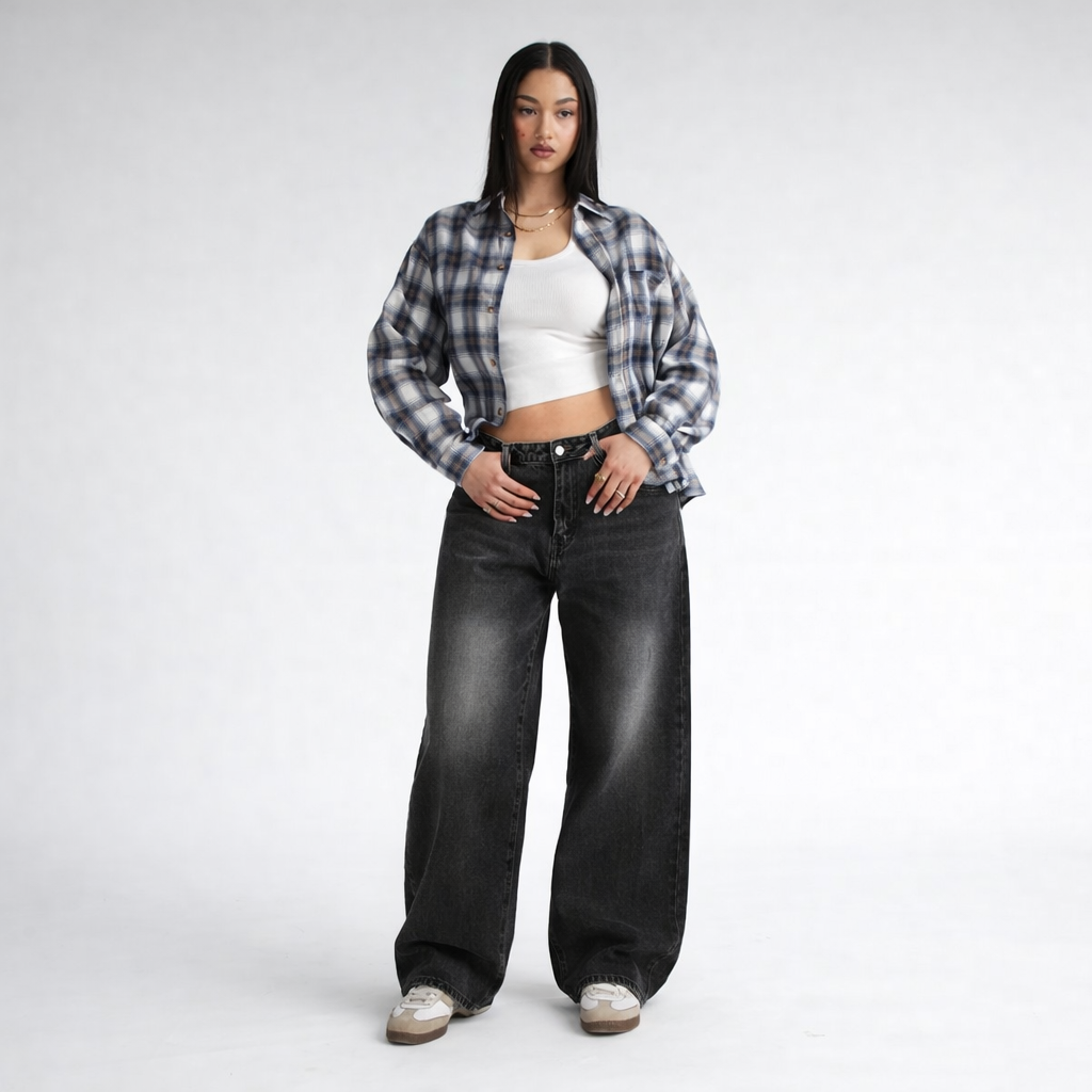 IEFB CLOUD Baggy Jeans