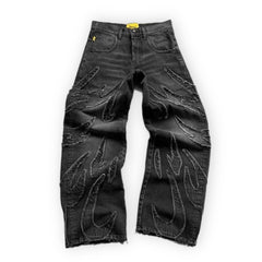 RETRO GOTHIC BLACK PANT