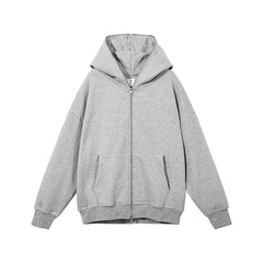 BLACK CLOUD Zip Up Retro