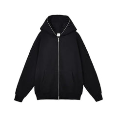 BLACK CLOUD Zip Up Retro