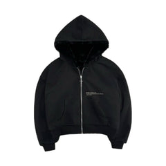 LEOPARD CLOUD Two Side Zip Up