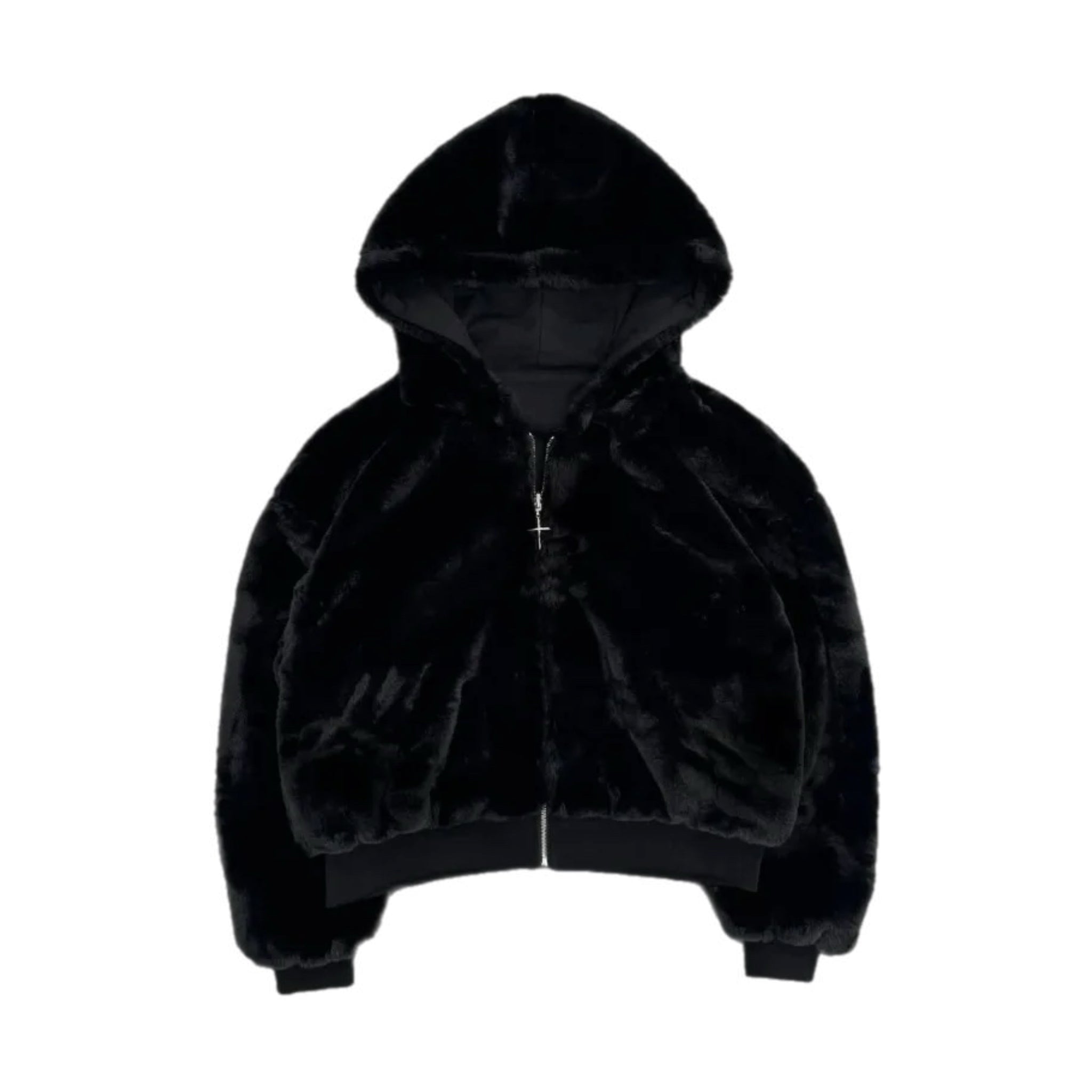 LEOPARD CLOUD Two Side Zip Up
