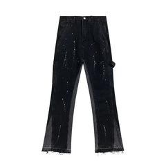 RETRO WASHED FLARED  jeans