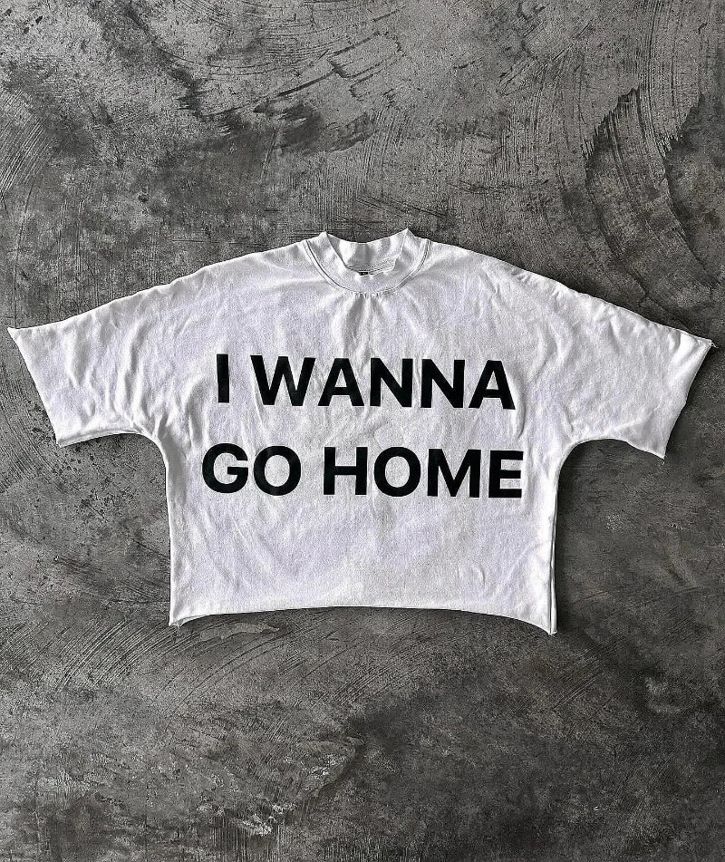 I WANNA GO HOME CLOUD Tee