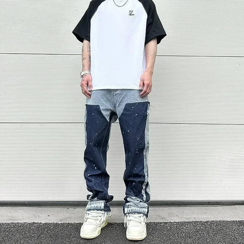 MNMLE CLOUD CARGO Flared Jeans
