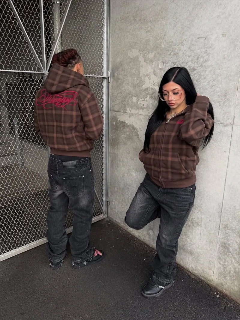WASHED CLOUD Flared Pants