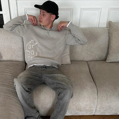 CA$H GRAY CLOUD Pullover