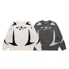 KNITWEAR STAR Graphic Pullover