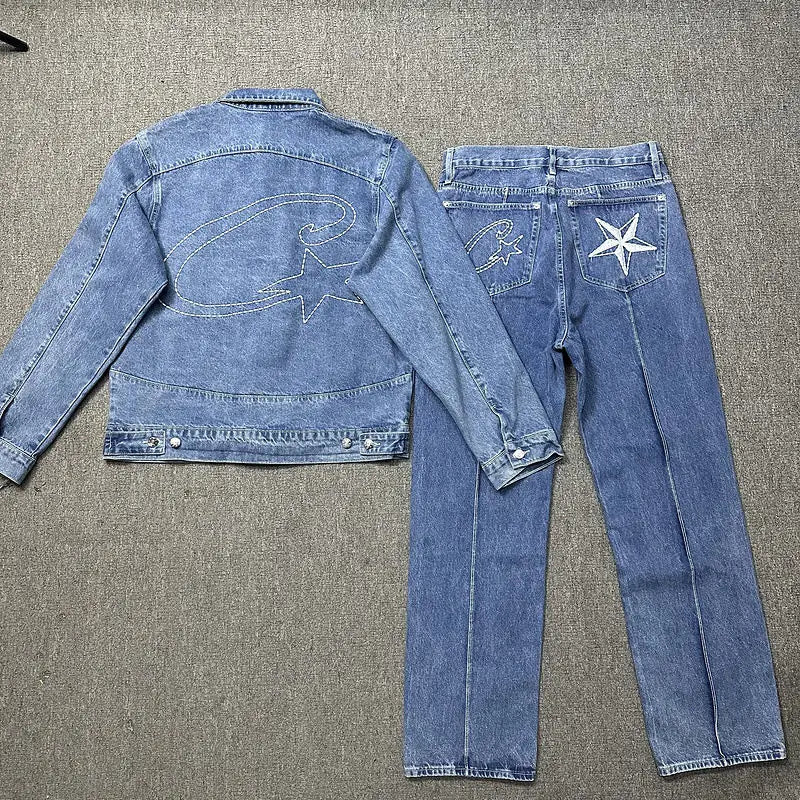 ISLAND CLOUD Jeans + Jacket