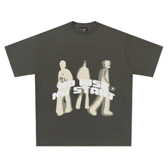 NO RISE NO START CLOUD Tee