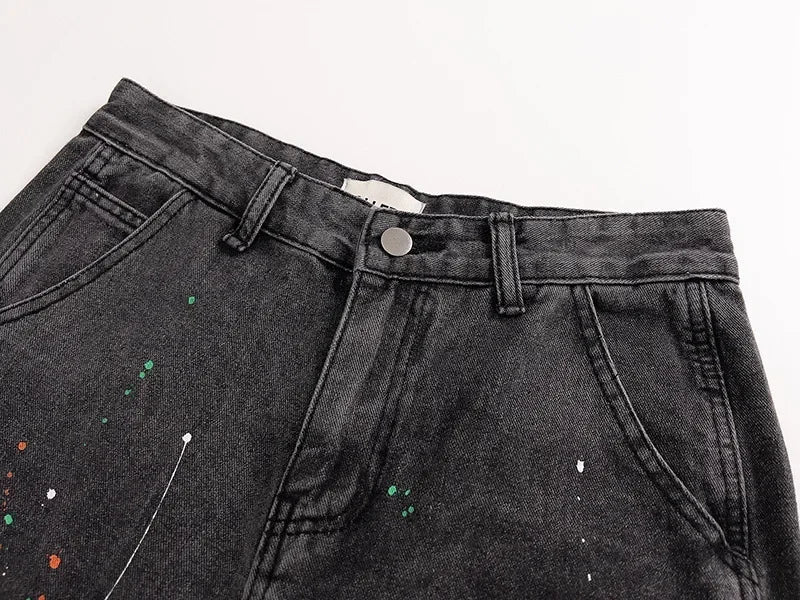 RETRO WASHED FLARED  jeans