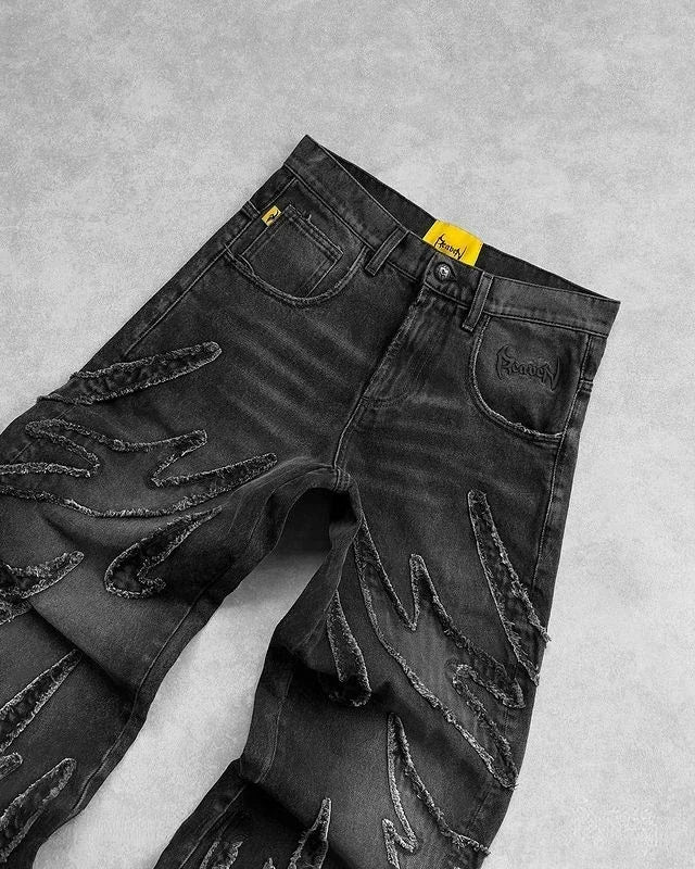 RETRO GOTHIC BLACK PANT