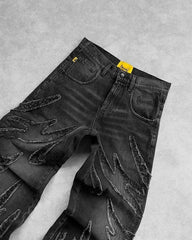 RETRO GOTHIC BLACK PANT