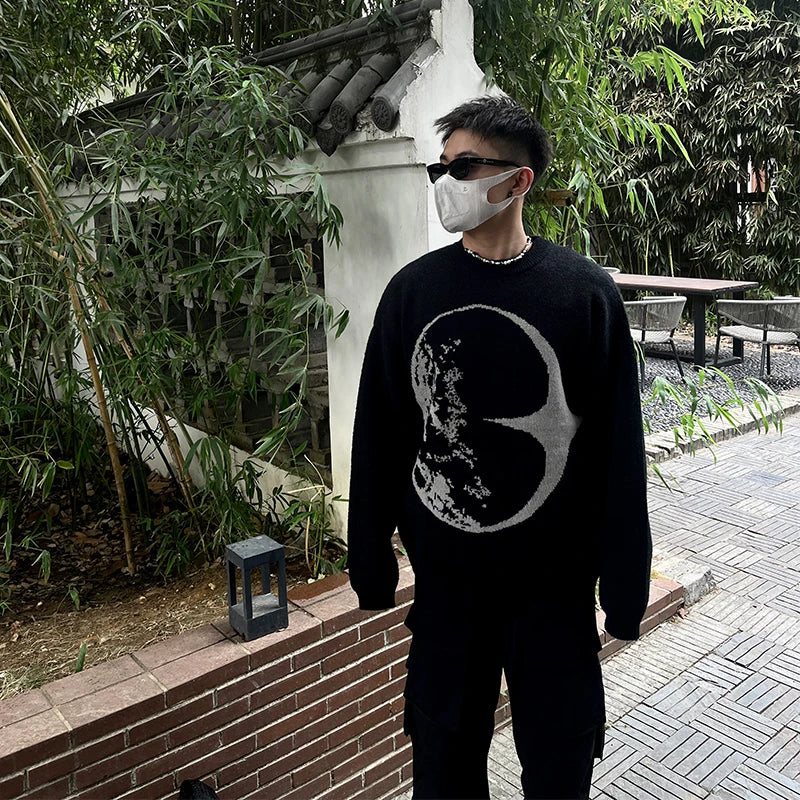 MOON KNITTED CLOUD Pullover