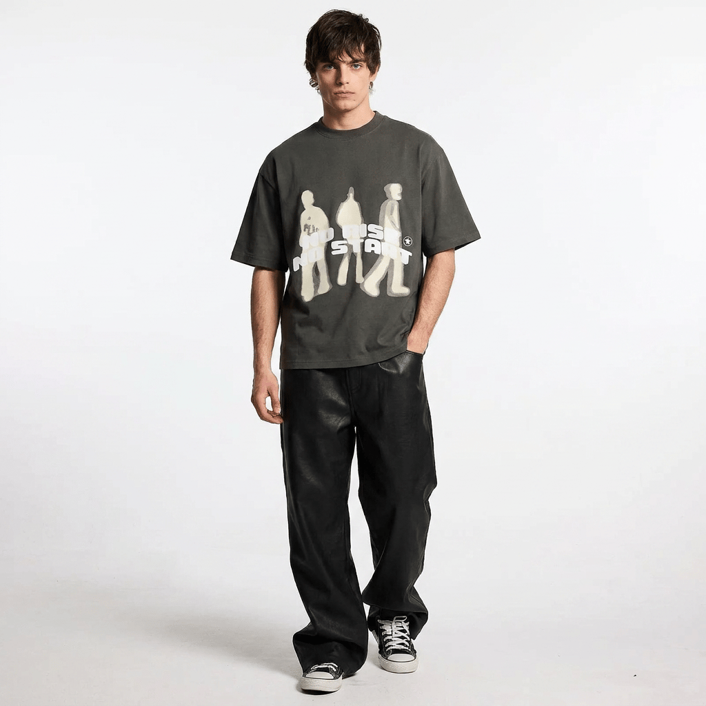 NO RISE NO START CLOUD Tee