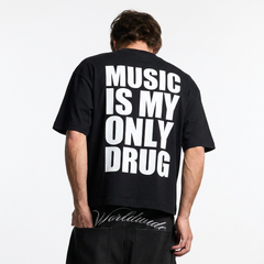 MUSIC IS MY ONLY CLOUD TEE